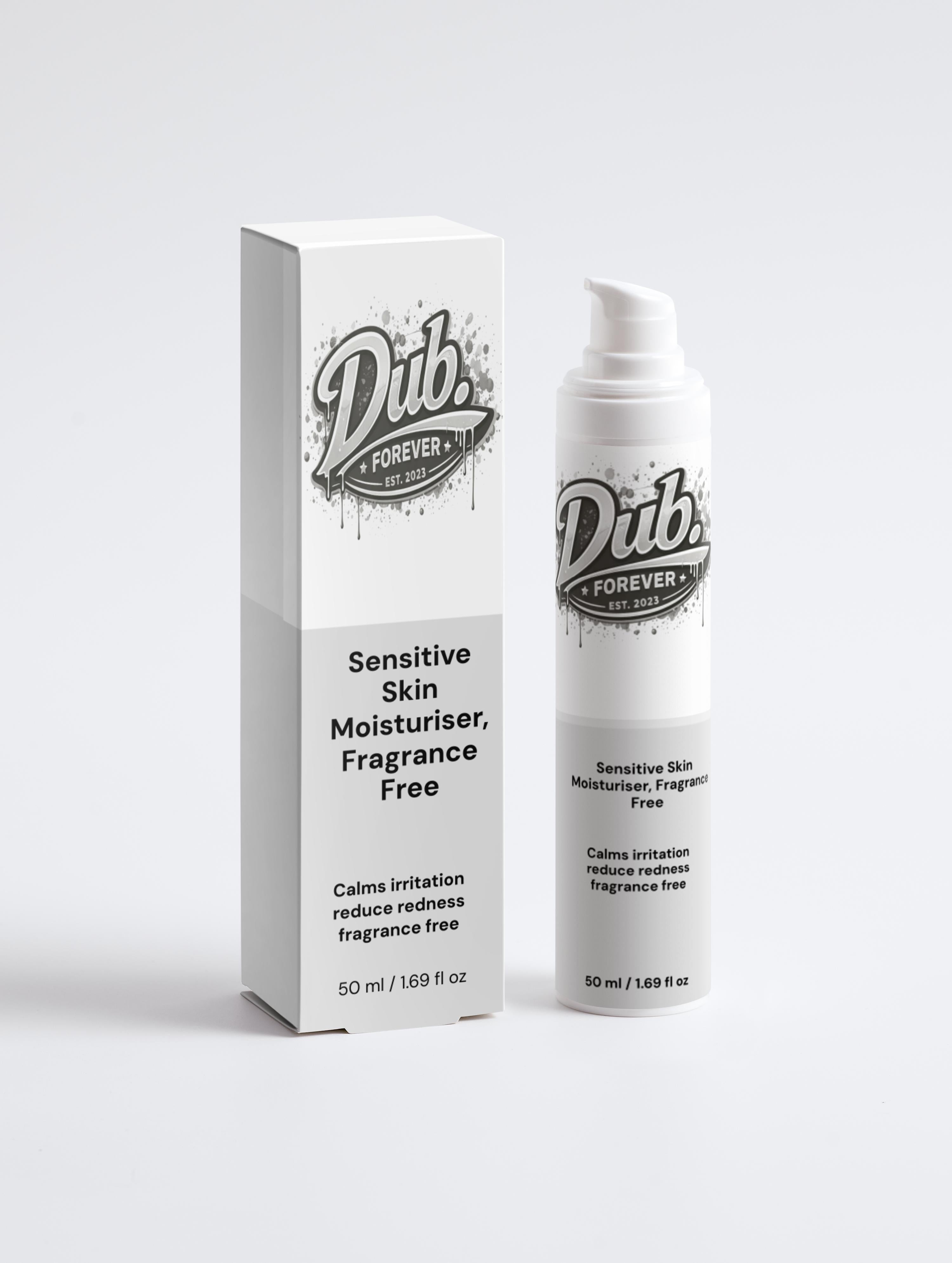 Sensitive Skin Moisturiser, Fragrance Free